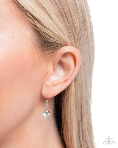 Elated Easter - Multi Enamel Easter Egg & Bunny Silver Bolo Necklace - Paparazzi Accessories