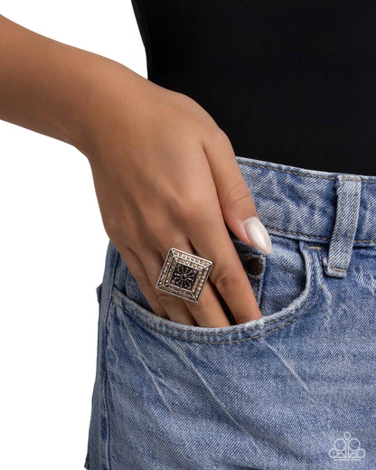 Sunburst Squared - Brown