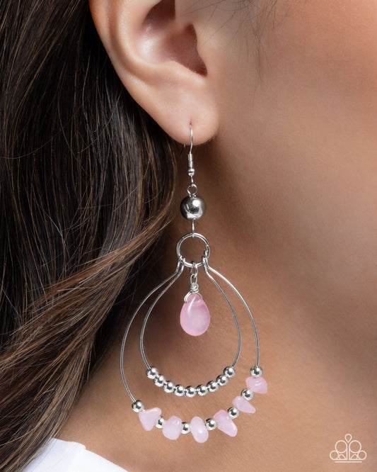 Chiseled Cascade - Pink