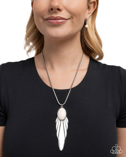 Prized Pendant - White