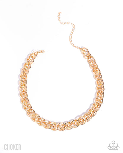 Lustrous Links - Gold