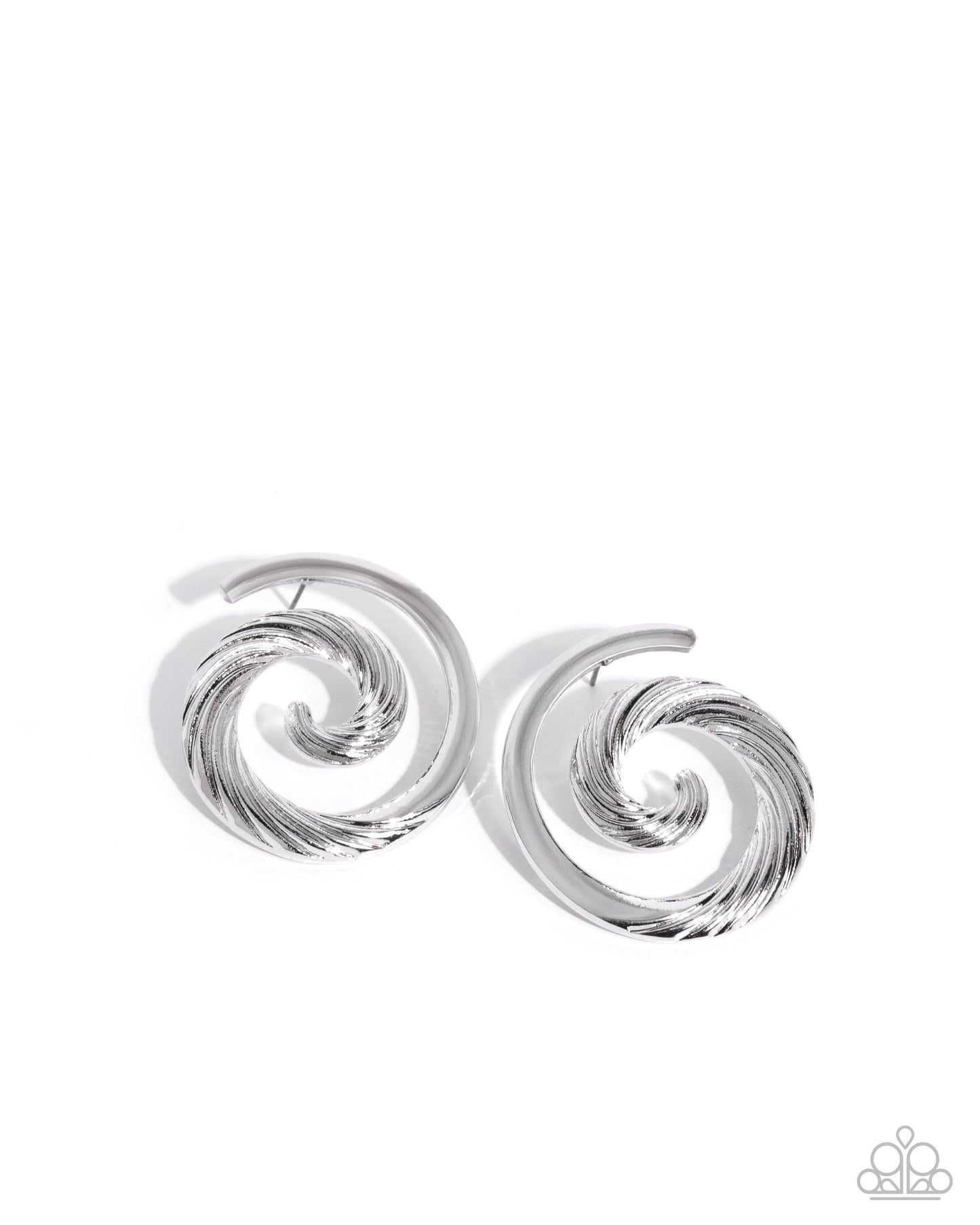 Spiral Silhouette - Silver