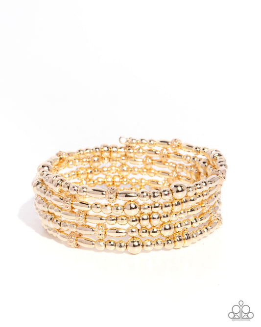 Boisterous Beads - Gold