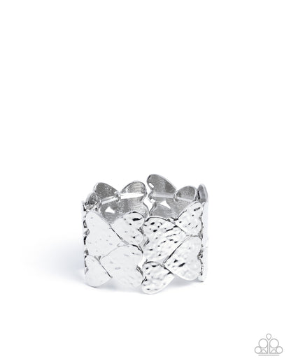 Heart Headline - Silver
