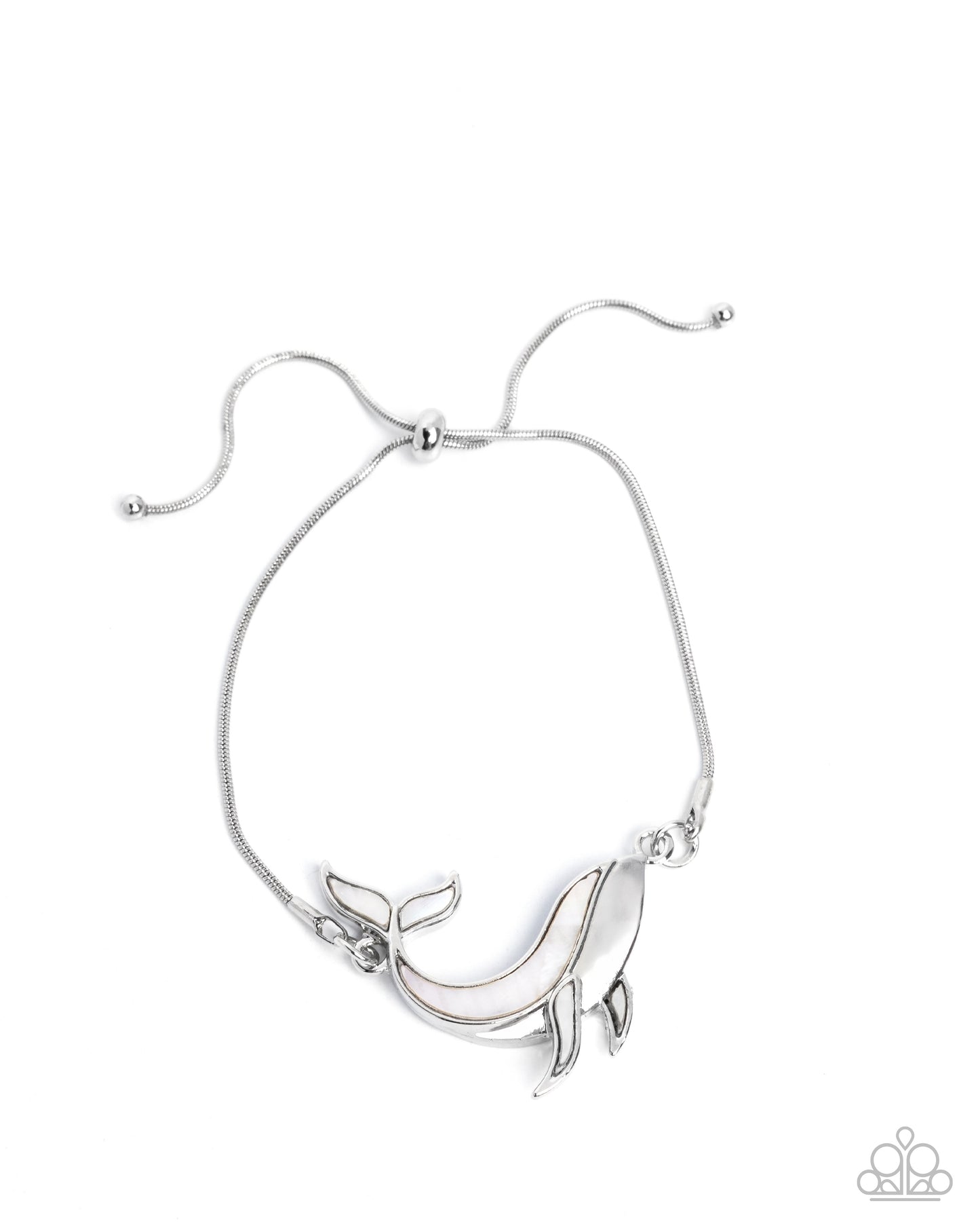 Whimsical Whale - Silver