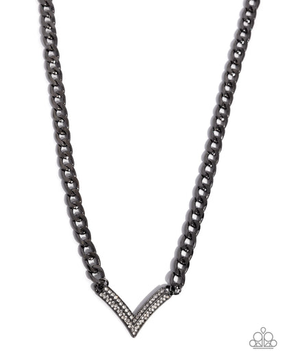 Confident Chevron - Black