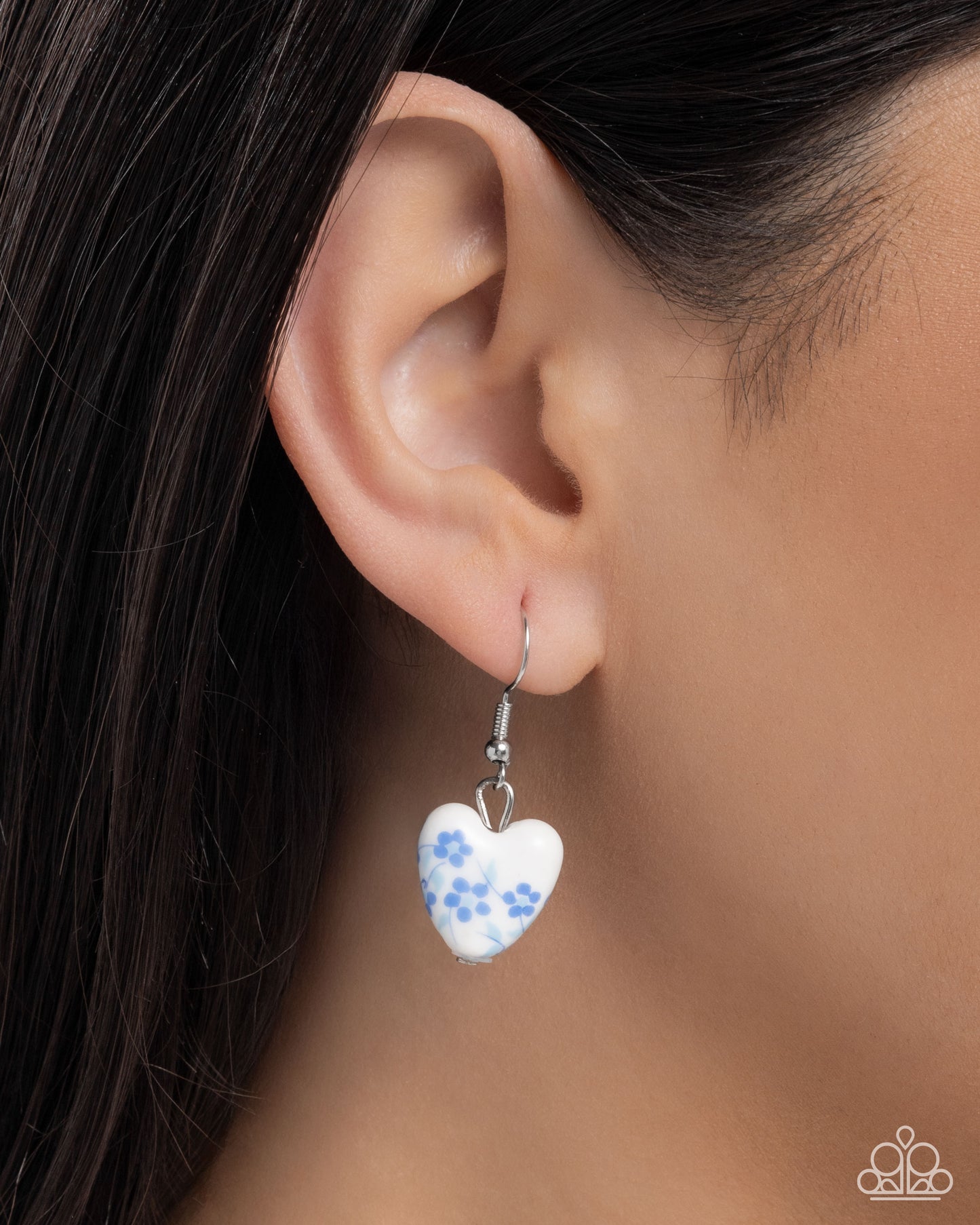 Painted Pact - Complete LookNecklace: "Painted Poetry - Blue", Bracelet: "Painted Proficiency - Blue" - Paparazzi Accessories