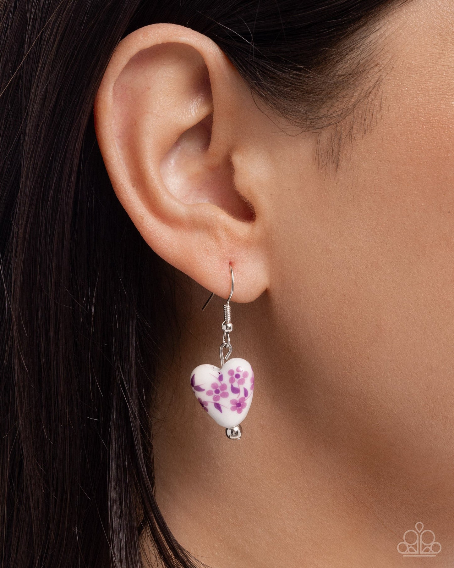 Painted Pact - Complete Look - Painted Poetry Necklace & Painted Proficiency Bracelet - Purple Set