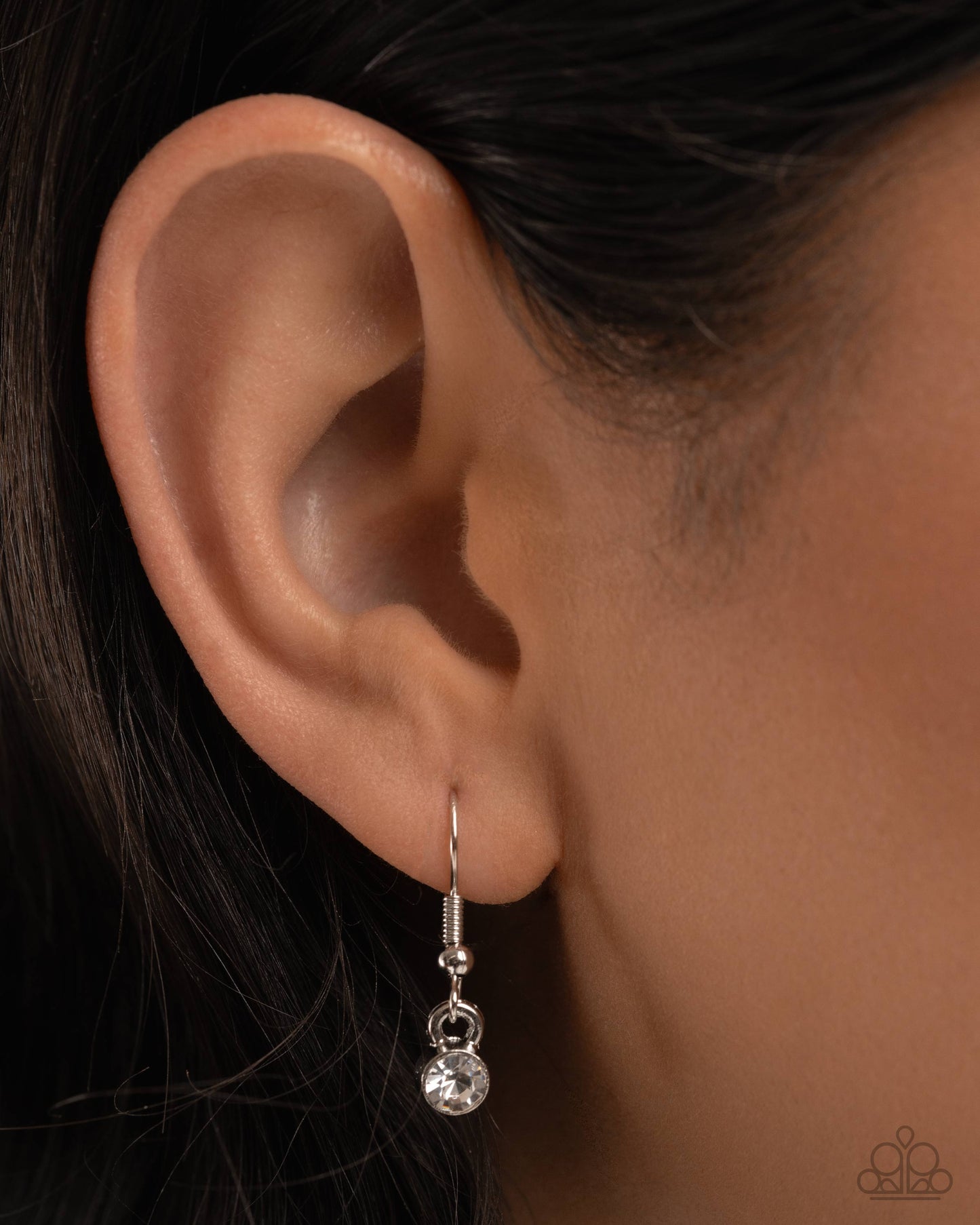 Rosy Reception - Complete Look - Necklace: "Rosy Rendezvous - Red", Earring: "Rosy Rally - Red" - Paparazzi Accessories