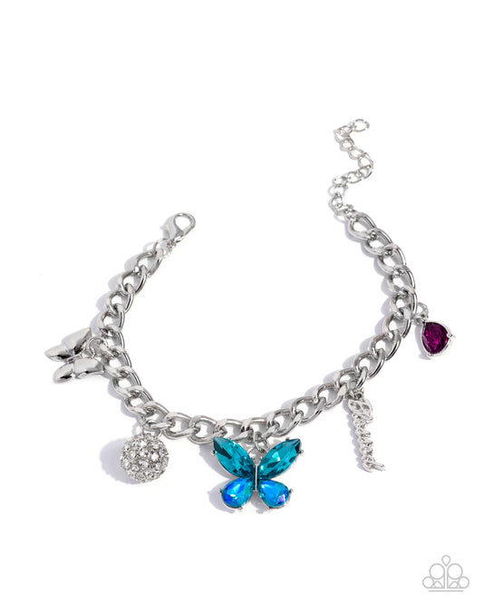 Luminous Lift - Multi Charm Bracelet - Paparazzi Accessories