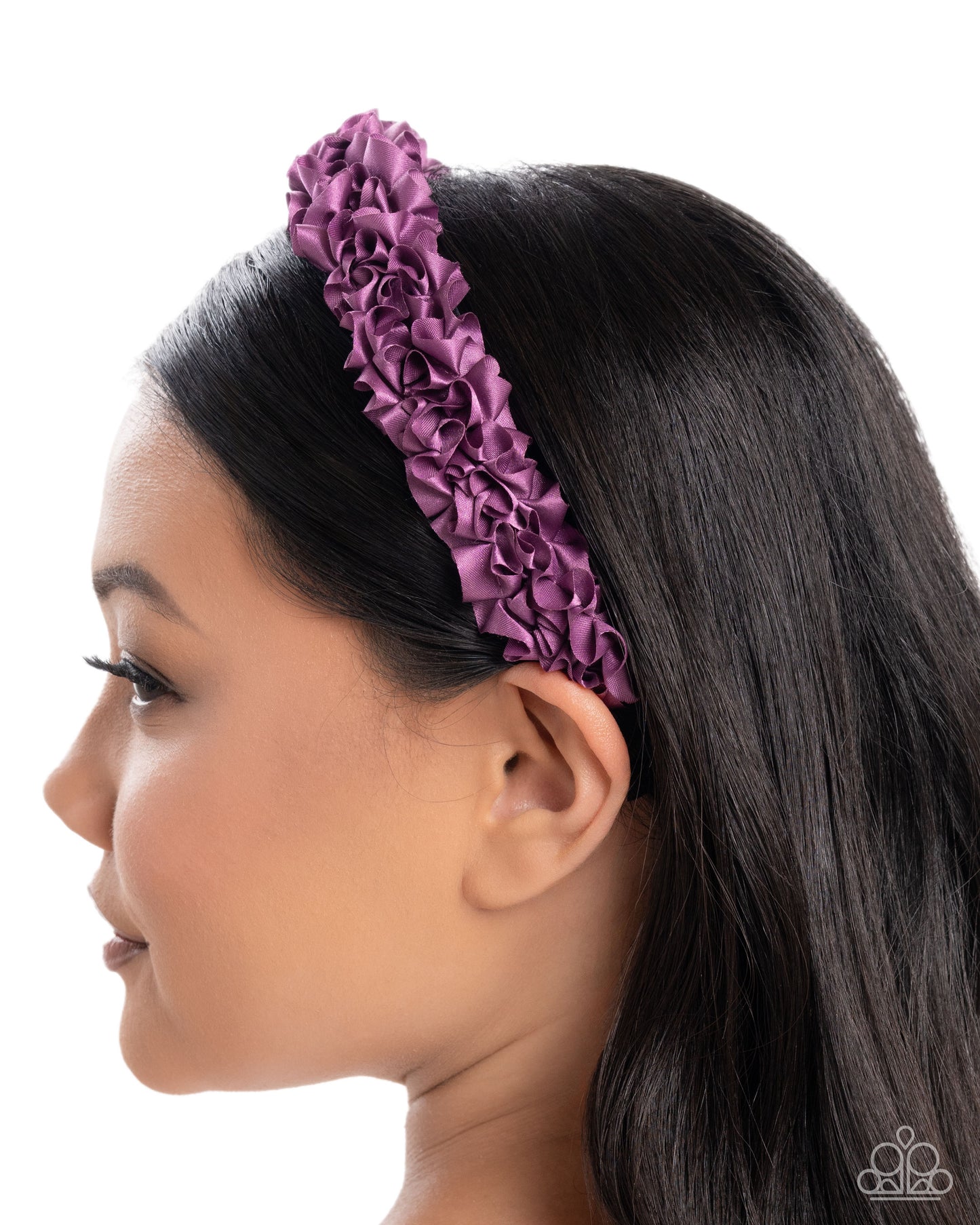 Ruffled Recruit - Purple Headband