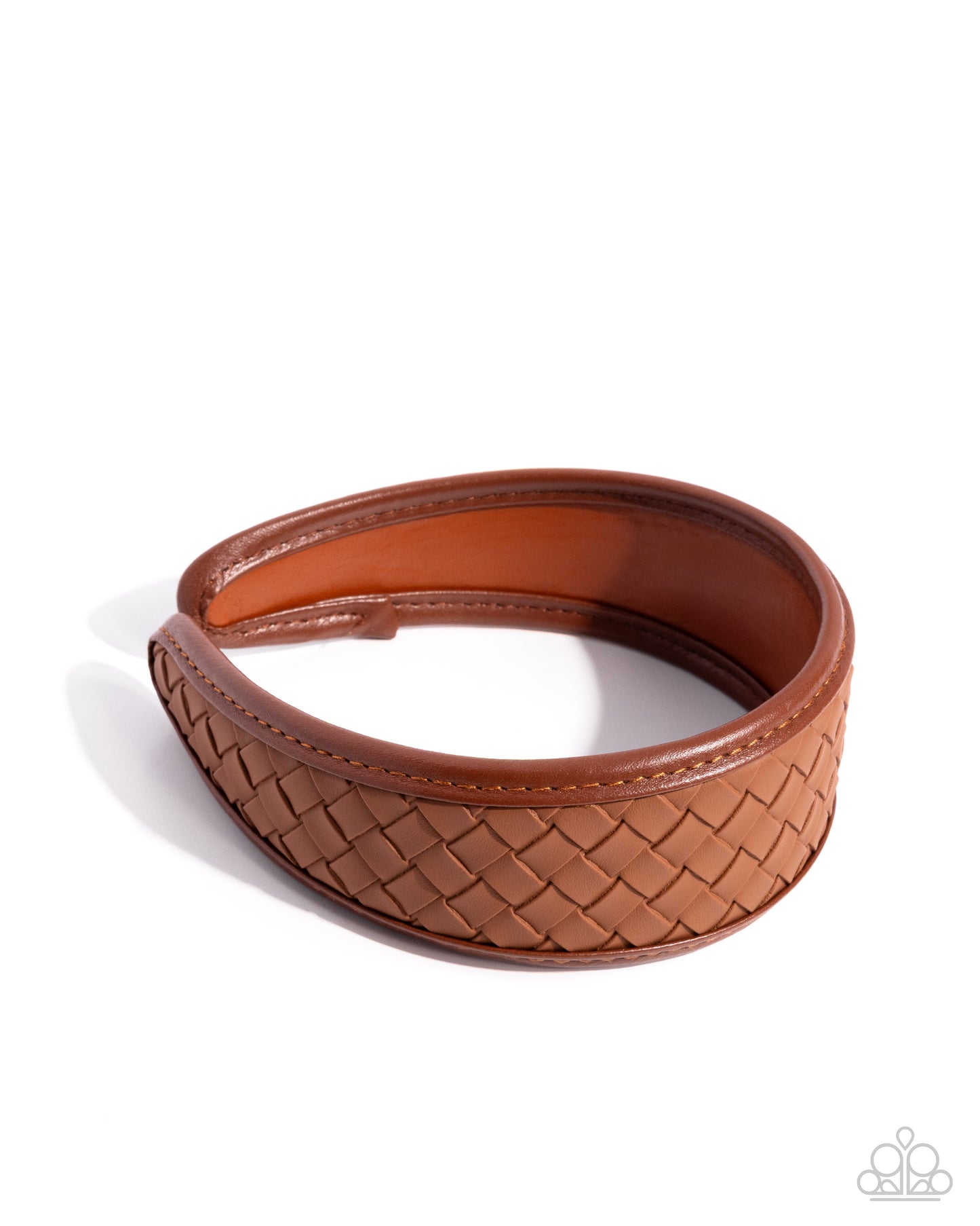 Woven Wellness - Brown Leather Headband - Paparazzi Accessories