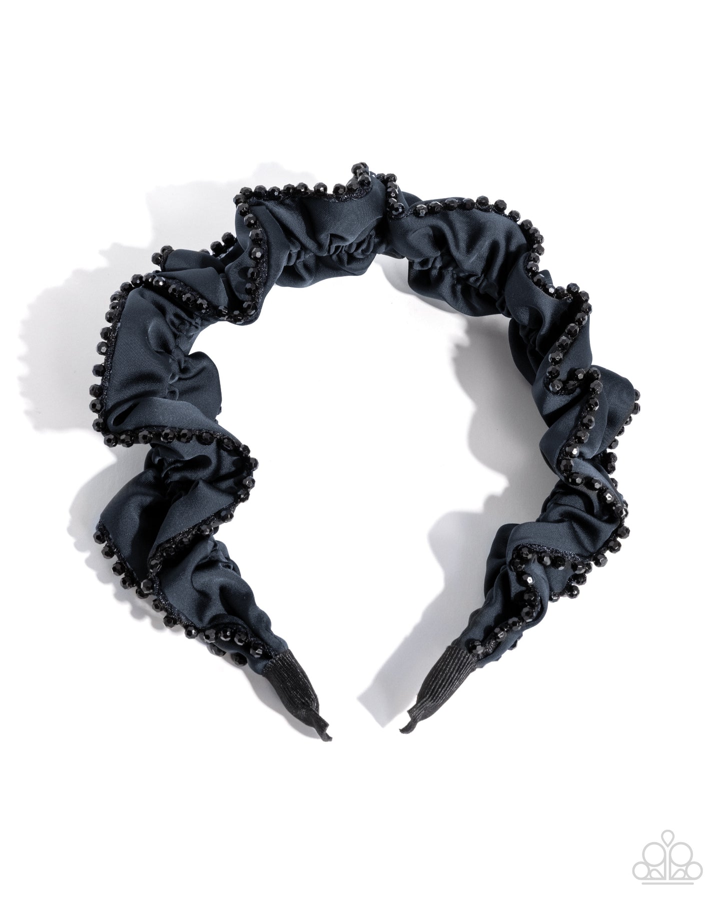 Beaded Broadcast - Blue Headband - Paparazzi Accessories