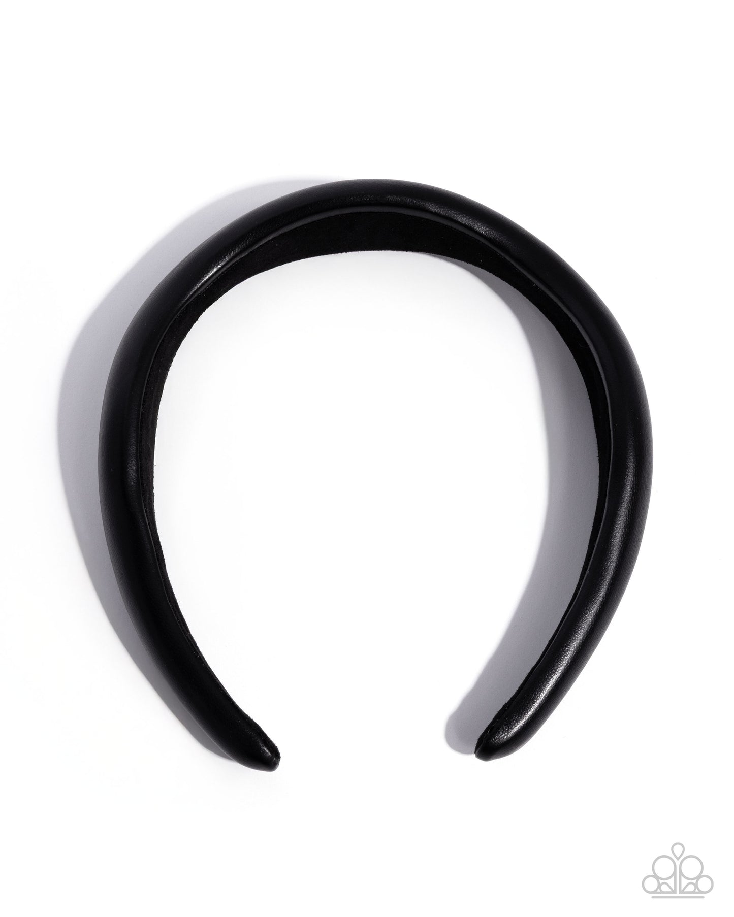 Exciting Eloquence - Black Headband - Paparazzi Accessories