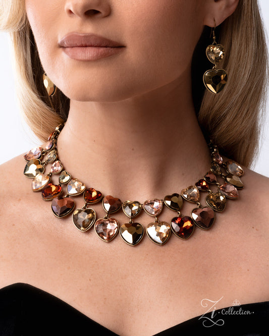 Affectionate - 2025 Zi Collection Necklace - Paparazzi Accessories