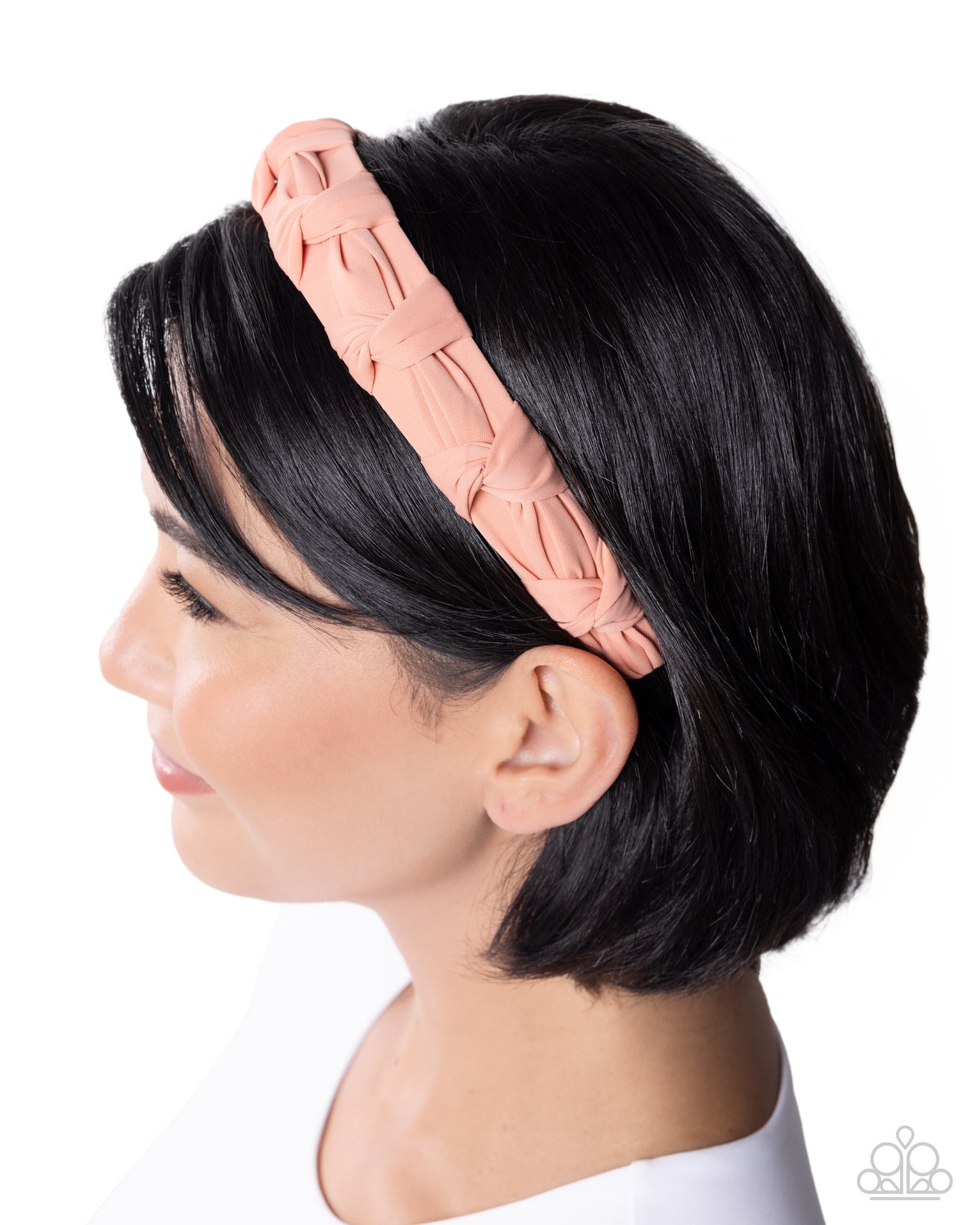 Graceful Gathering - Orange Headband - Paparazzi Accessories