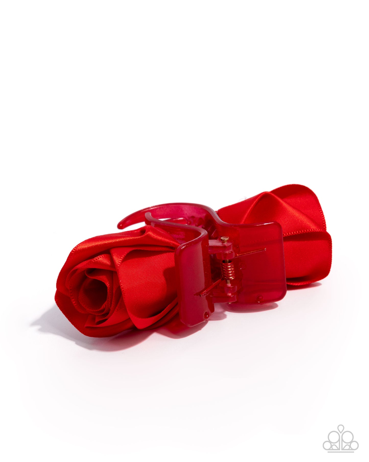 Ribbon Reaction - Red - Claw Clip