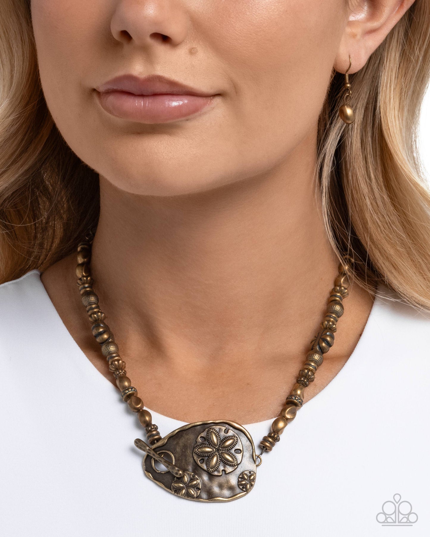 Sand Dollar Statement - Brass