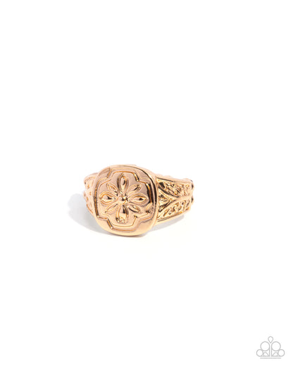 Eye-Catching Emblem - Gold