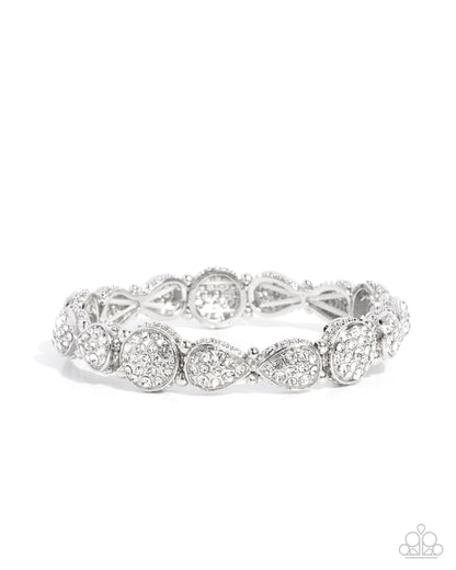 Self-Assured Shimmer - White