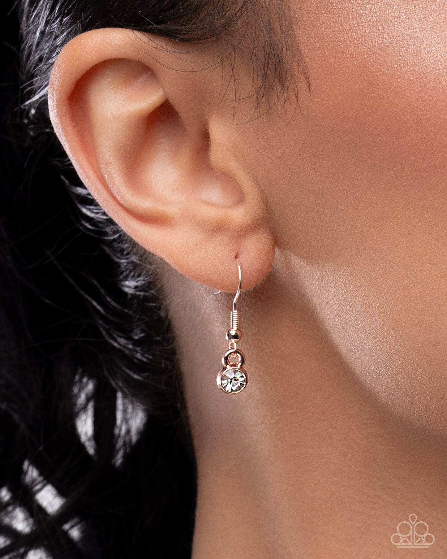 World Tour - Rose Gold Travel Themed Lanyard - Paparazzi Accessories