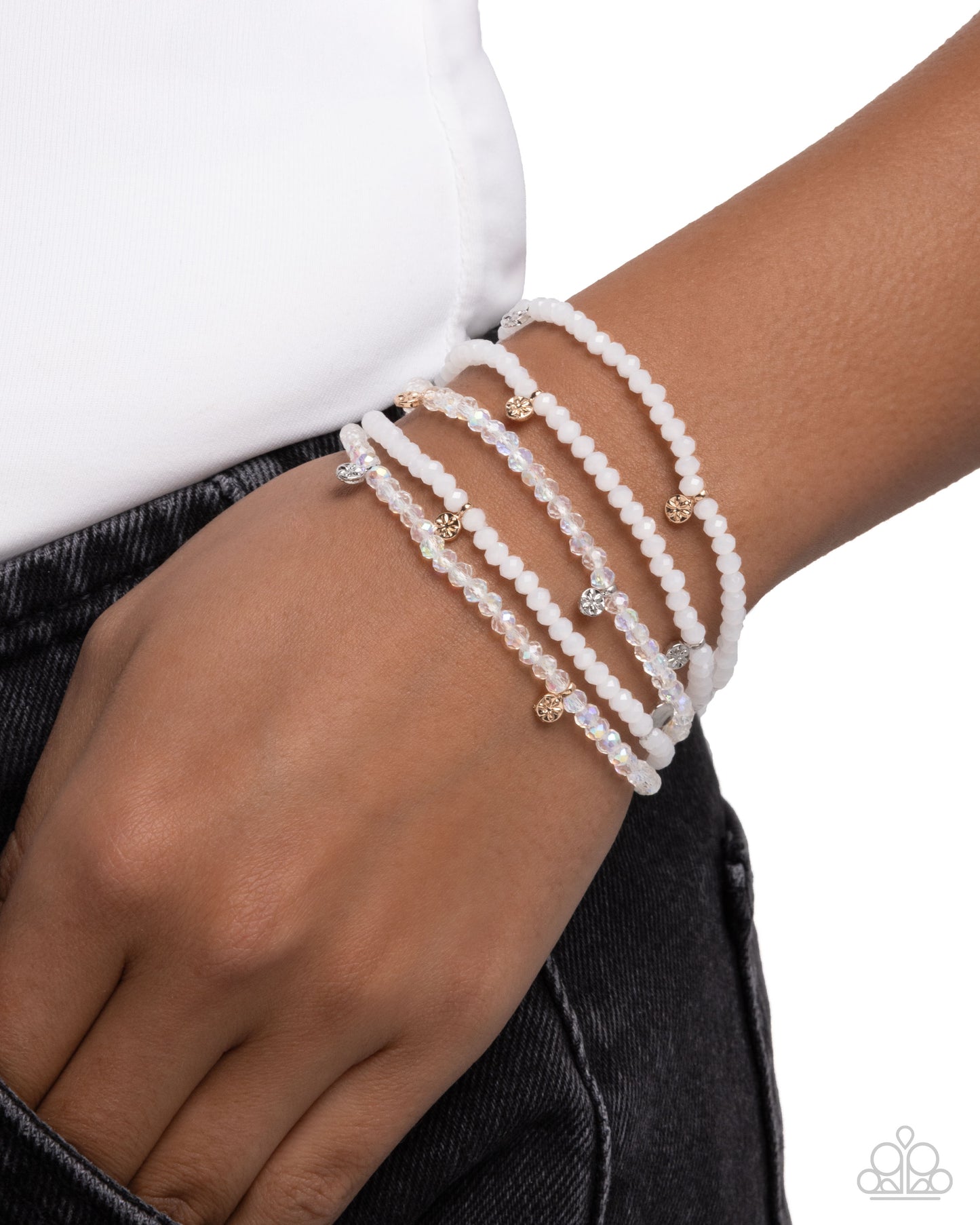 Scattered Sparkle - White