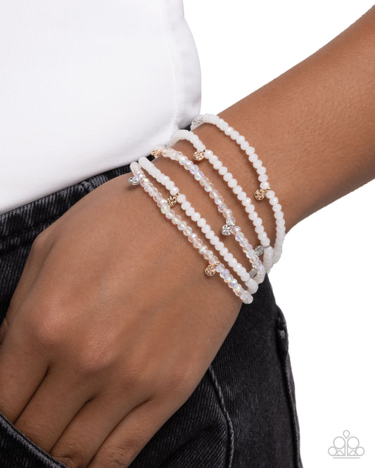 Scattered Sparkle - White
