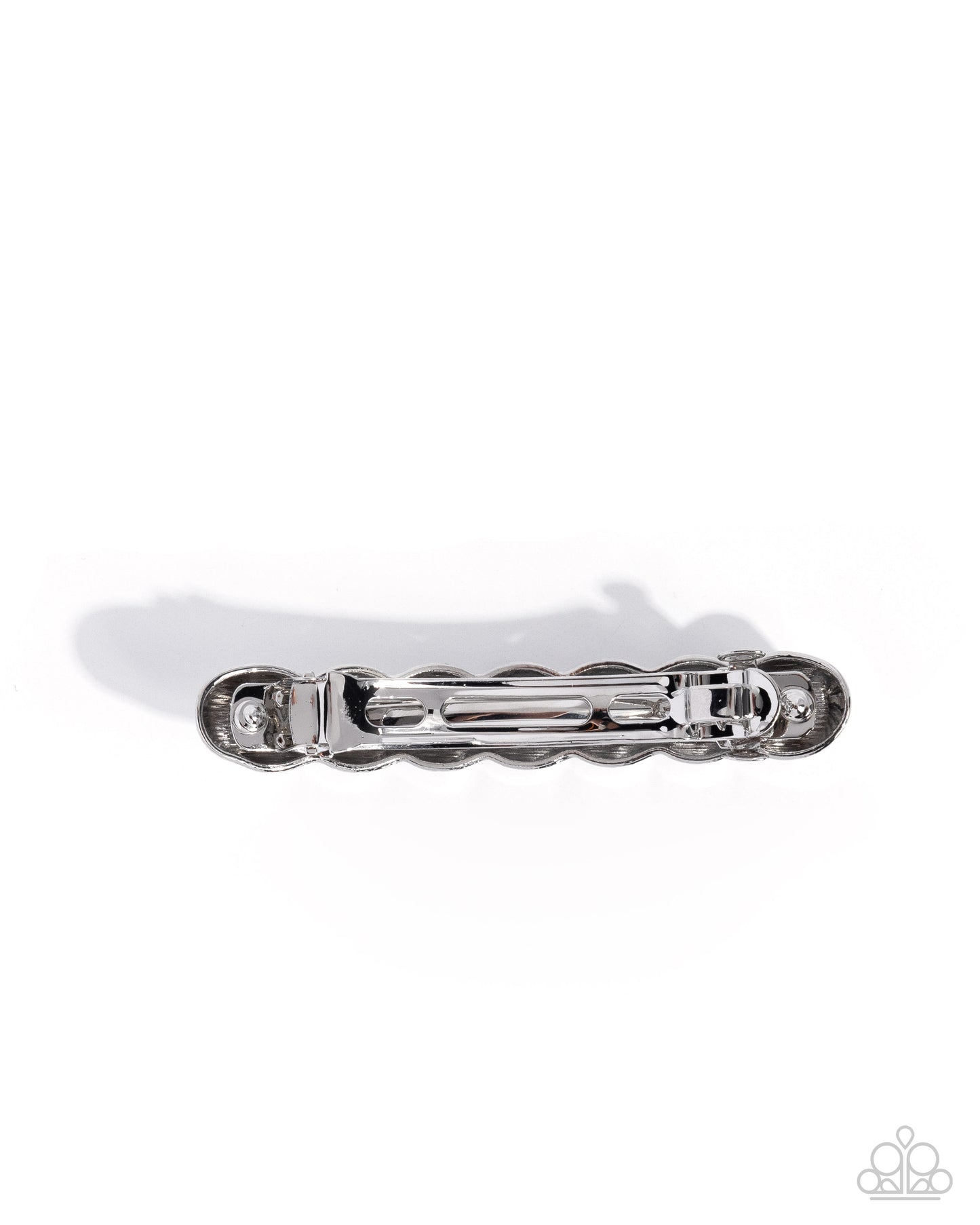 Twisted Trade - Silver Hair Clip - Paparazzi Accessories