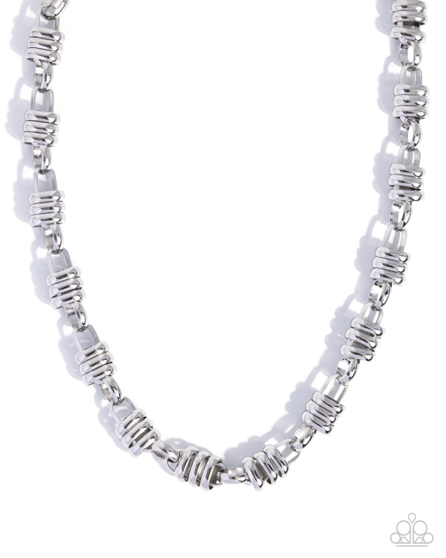 Interlocked Imitation - Silver