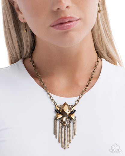 Tassel Tapestry - Brass