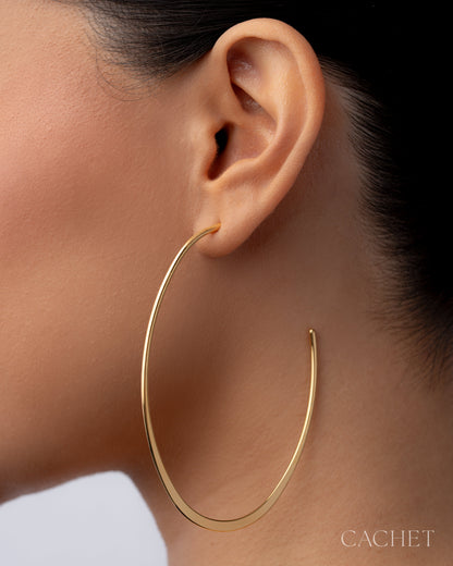 CACHET - "Aven" - 18k Gold Earrings