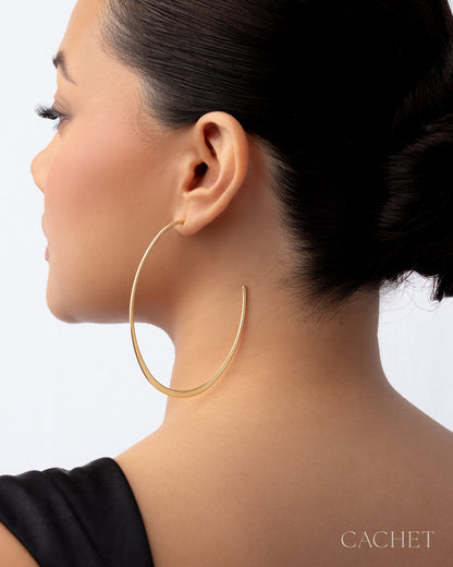 CACHET - "Aven" - 18k Gold Earrings