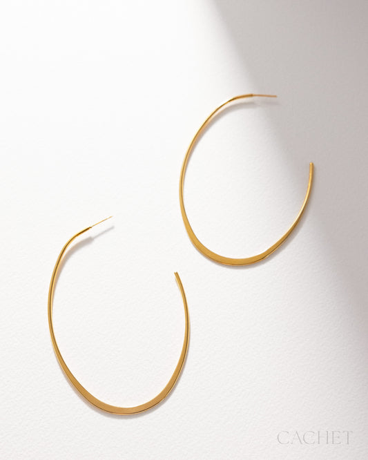 CACHET - "Aven" - 18k Gold Earrings