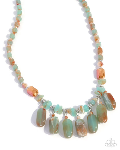 Basic Boho - Multi UV Beads Necklace - Paparazzi Accessories