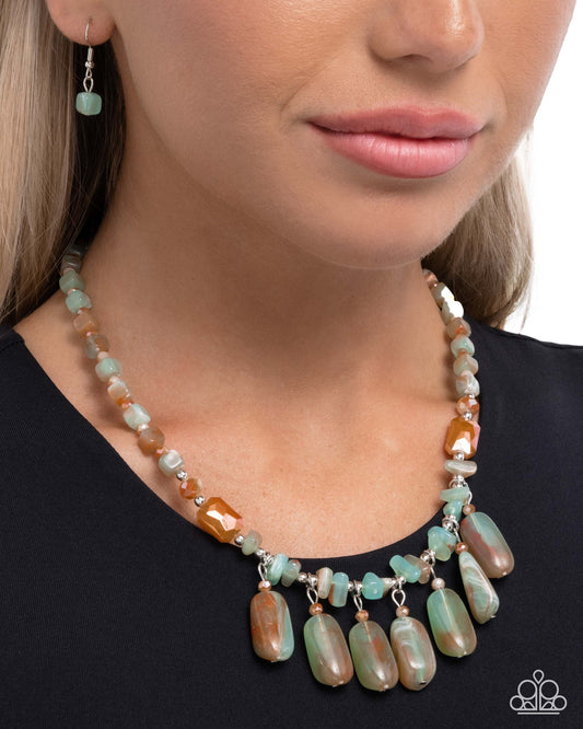Basic Boho - Multi UV Beads Necklace - Paparazzi Accessories