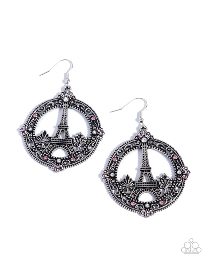Enamored Eiffel Tower - Pink