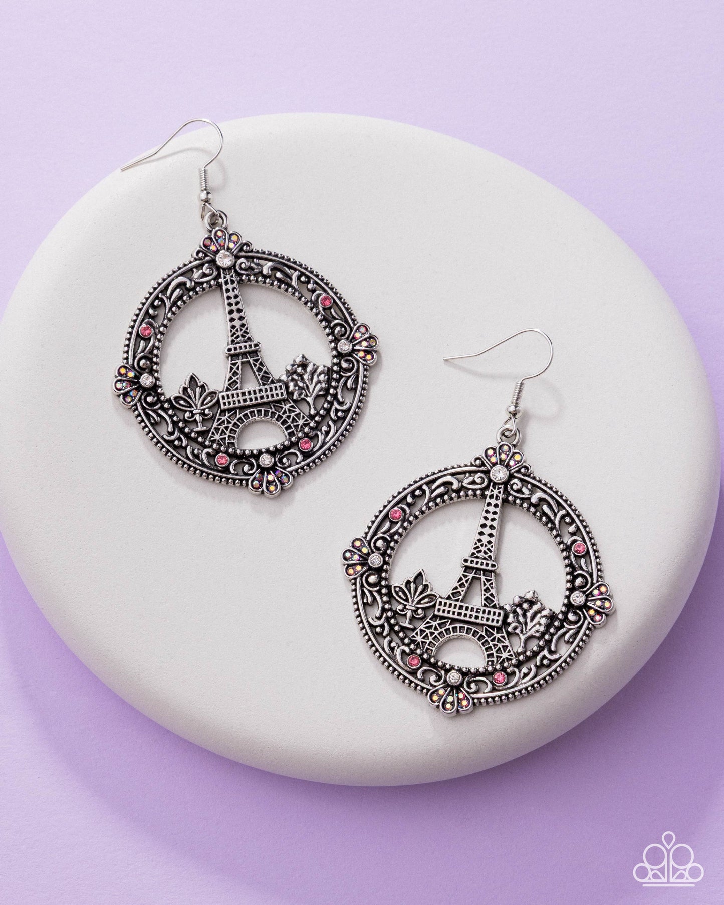 Enamored Eiffel Tower - Pink