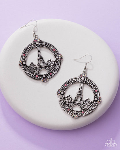 Enamored Eiffel Tower - Pink