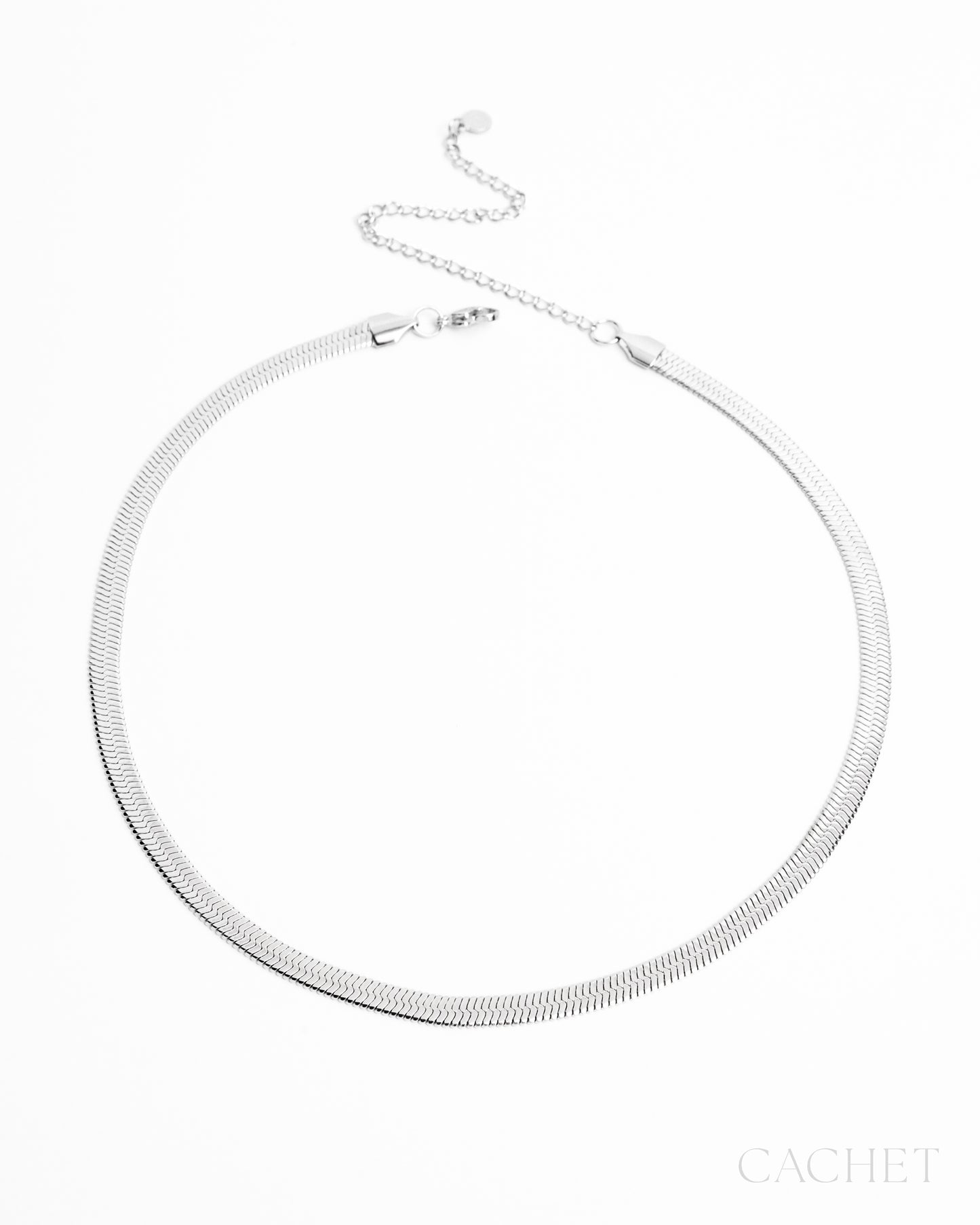 CACHET - "Sorelle" - Rhodium Plated Necklace