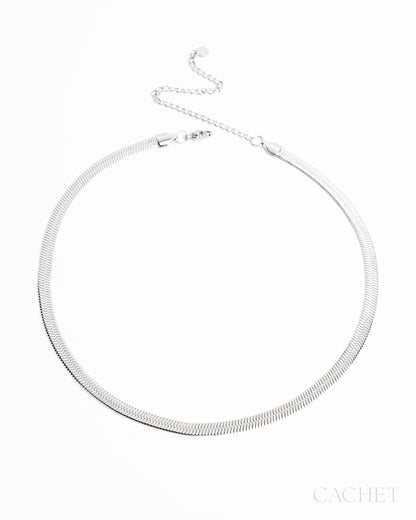 CACHET - "Sorelle" - Rhodium Plated Necklace