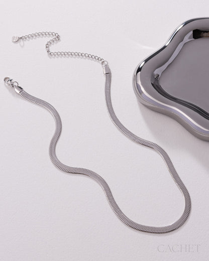CACHET - "Sorelle" - Rhodium Plated Necklace