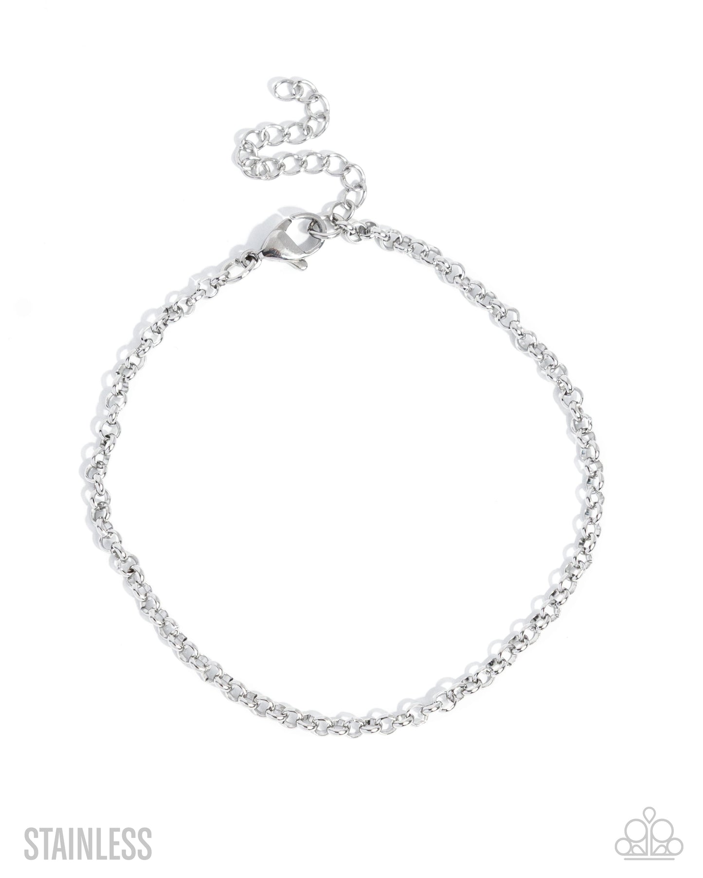 Neutral Novelty - Silver - Stainless Steel Bracelet - Paparazzi Accessories