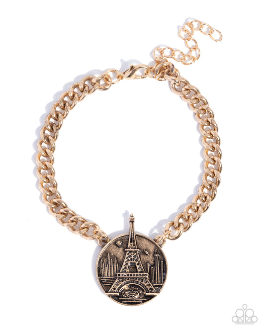 Eiffel Tower Effect - Gold