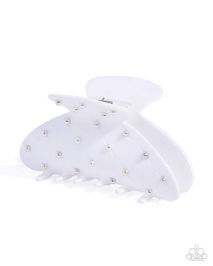 Sentimental Studs - White