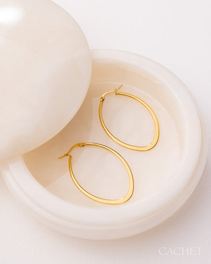 CACHET - Ovate - 18K Gold