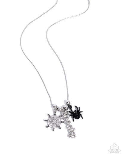 Spooky Sum - Multi Charm Necklace - Paparazzi Accessories