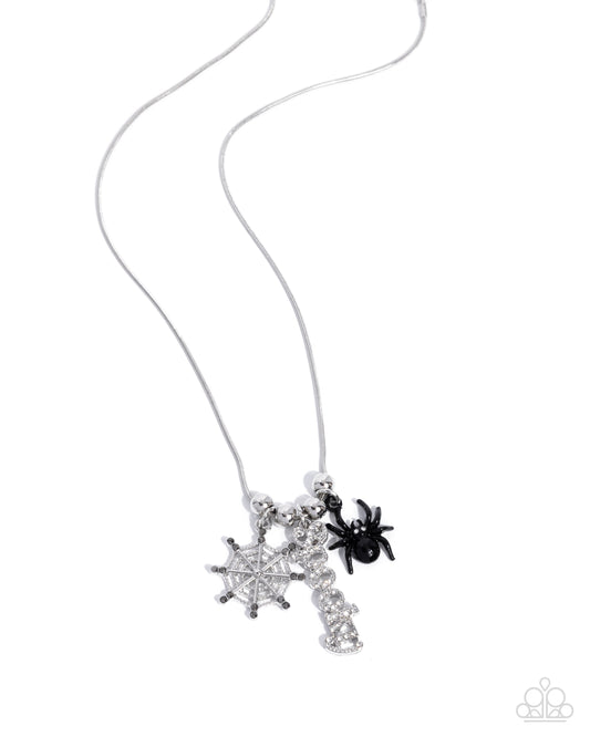 Spooky Sum - Multi Charm Necklace - Paparazzi Accessories