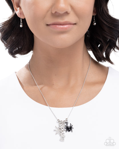 Spooky Sum - Multi Charm Necklace - Paparazzi Accessories
