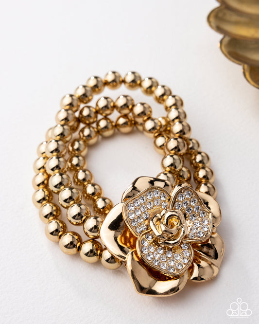 Blooming Background - Gold - December 2025 Life of the Party Exclusive