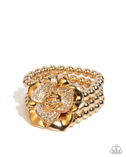 Blooming Background - Gold - December 2025 Life of the Party Exclusive